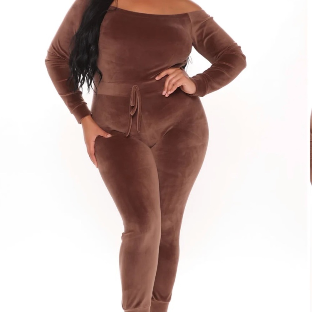 Velour Jumpsuit
